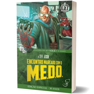 Livro-Jogo - Encontro Marcado com o M.E.D.O. Livros de RPG
