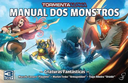 3D&T - Manual dos Monstros - Criaturas Fantásticas Livros de RPG