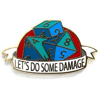 Broche - Let's do Some Damage Broches