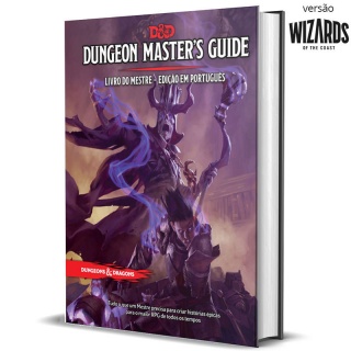 D&D 5ª edição - Dungeon Master Guide - Livro do Mestre - Versão Wizards of the Coast [português] Livros de RPG