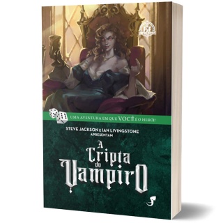 Livro-Jogo - A Cripta do Vampiro Livros de RPG