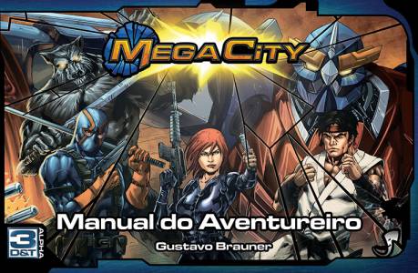 3D&T - Mega City - Manual do Aventureiro Livros de RPG