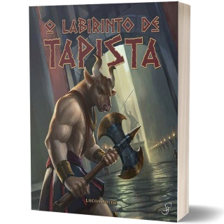 Livro-Jogo - O Labirinto de Tapista Livros de RPG
