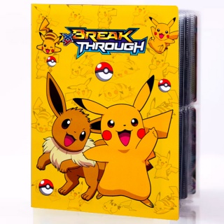 Mini Fichário de Cartas - Pokémon - Eevee e Pikachu #1 Card Games