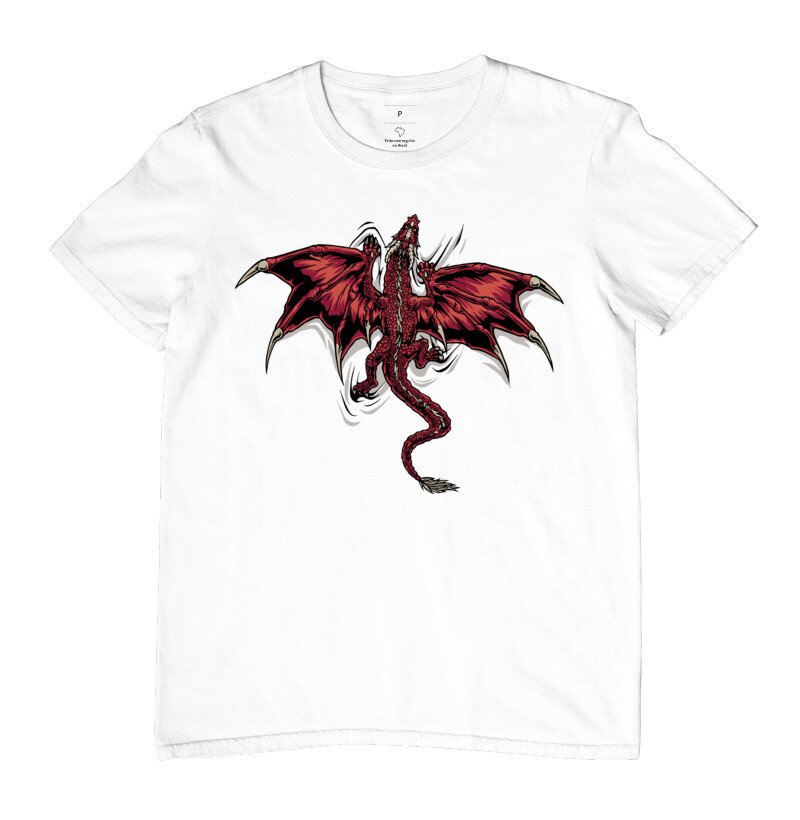 Camiseta RPG - Red Dragon