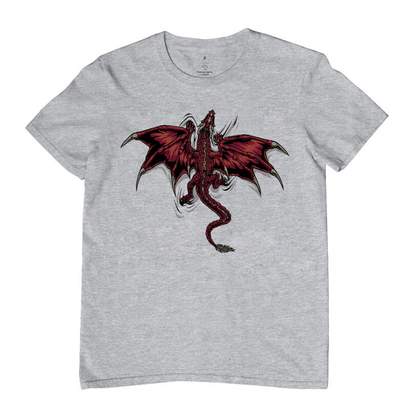 Camiseta RPG - Red Dragon