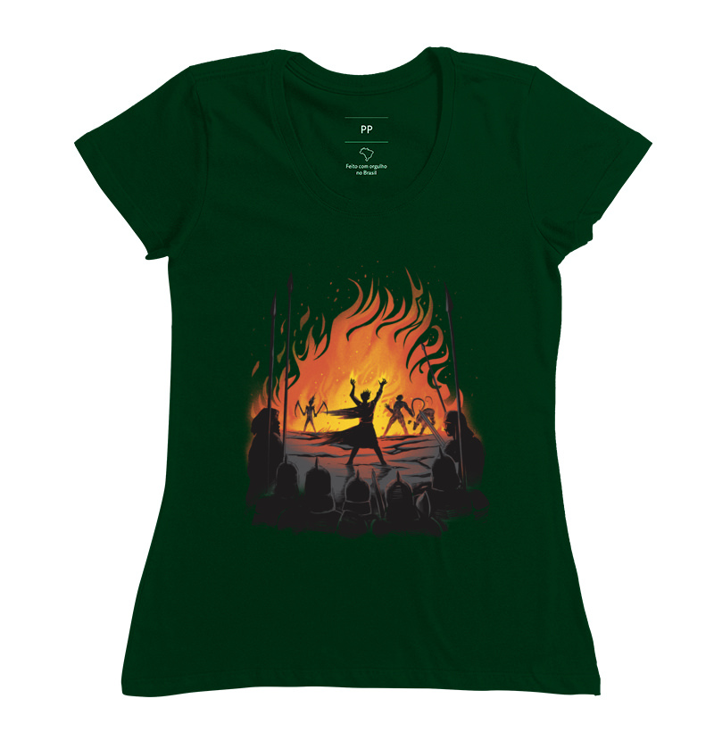 Camiseta RPG - Casting Fire