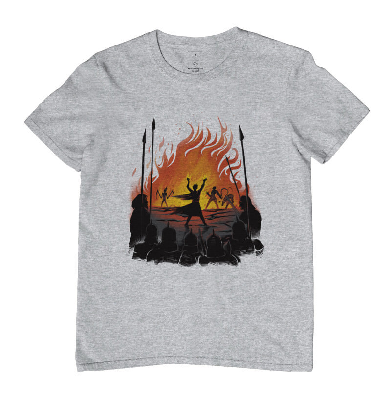 Camiseta RPG - Casting Fire