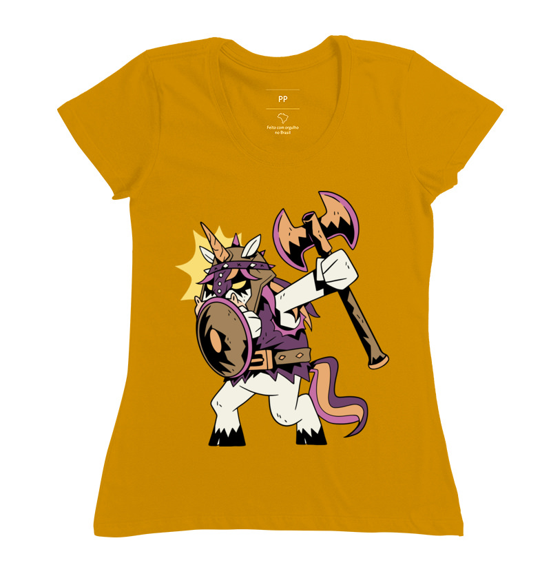 Camiseta RPG - Barbarian Unicorn
