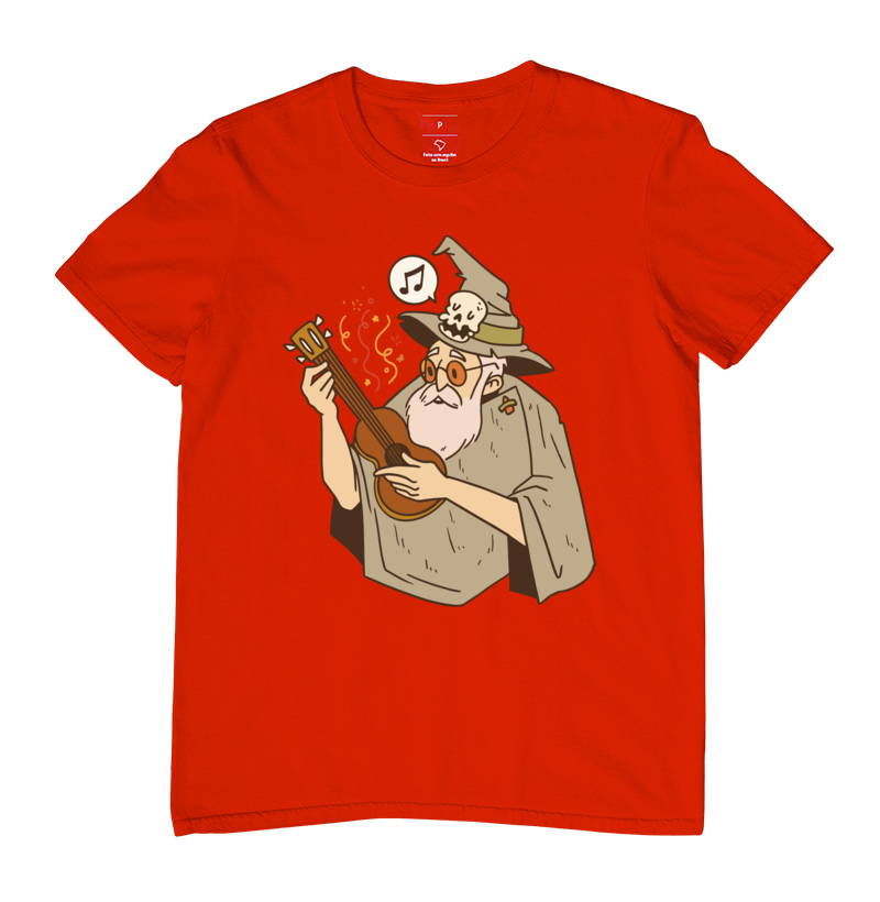 Camiseta RPG - Wizard Bard