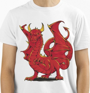 Camiseta RPG - Haughty Red Dragon Camisetas