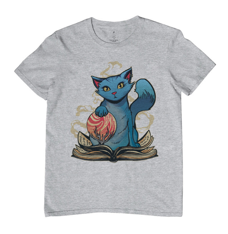 Camiseta RPG - Magical Cat