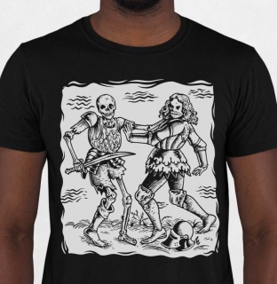 Camiseta RPG - Skeleton Attack Camisetas