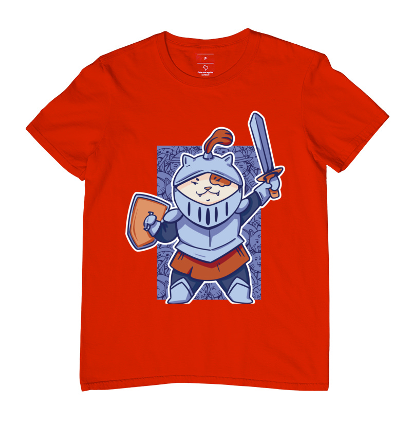 Camiseta RPG - Warrior Cat