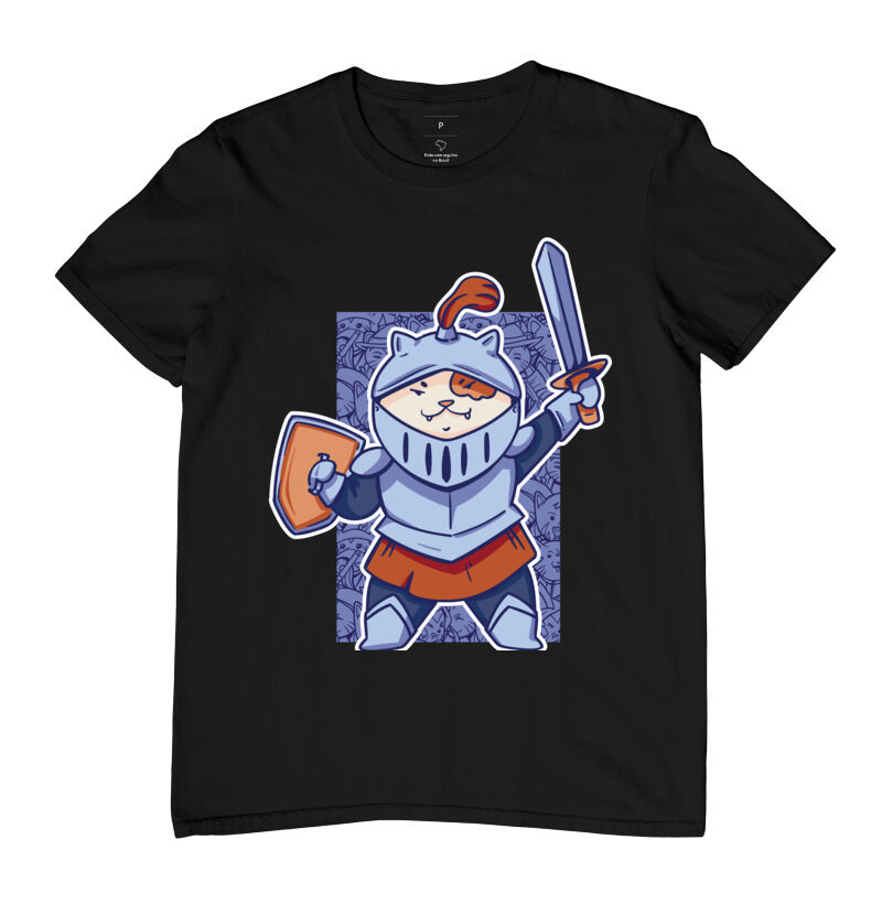 Camiseta RPG - Warrior Cat