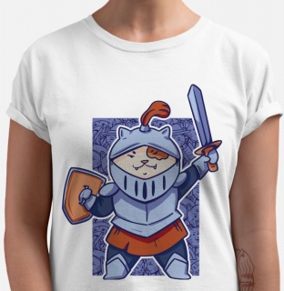 Camiseta RPG - Warrior Cat Camisetas
