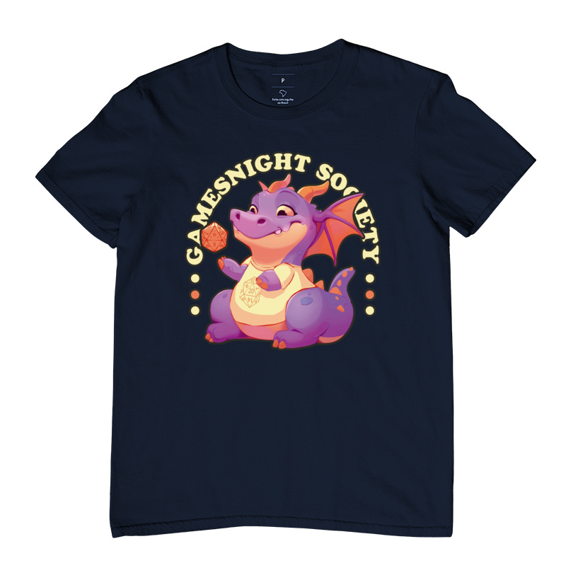 Camiseta RPG - Gamesnight Society