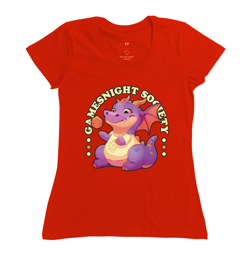 Camiseta RPG - Gamesnight Society