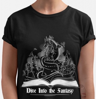 Camiseta RPG - Dive Into the Fantasy Camisetas