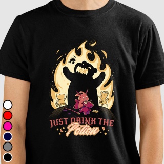Camiseta RPG - Just Drink the Potion