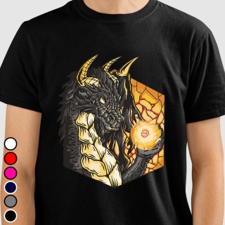 Camiseta RPG - Black Dragon