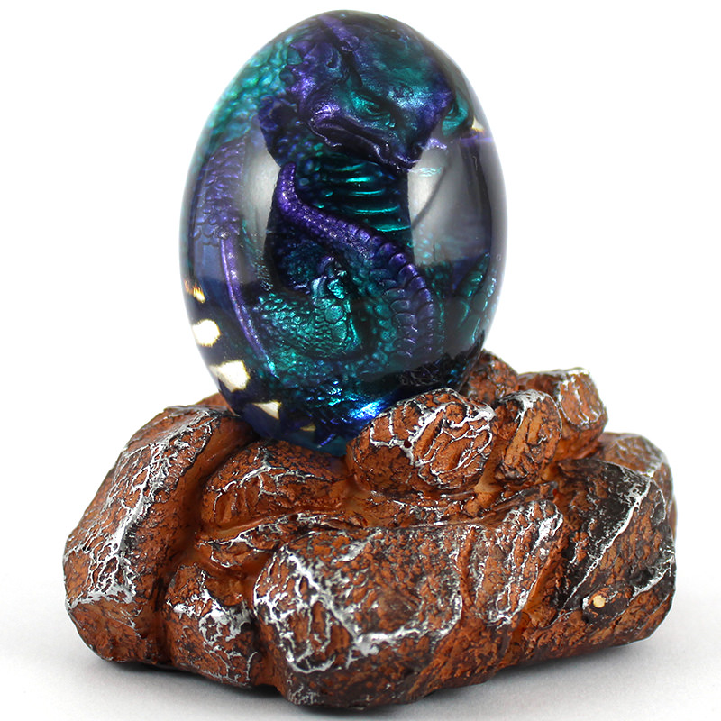Luminária Decorativa - Ovo de Dragão Púrpura