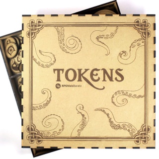 Caixa Organizadora para Tokens de RPG (sem tokens)