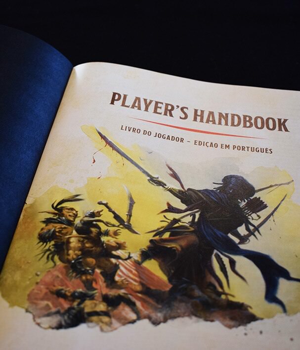 D&D 5ª edição - Player's Handbook - Livro do jogador - Versão Wizards of the Coast [português]