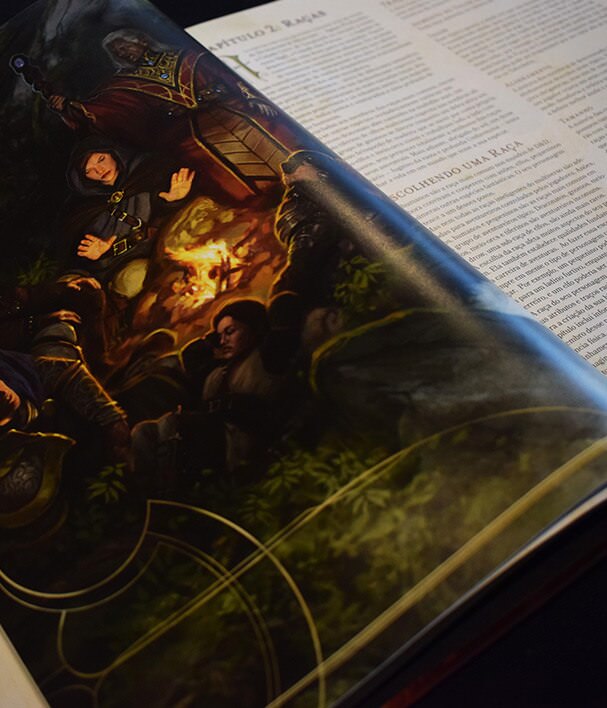 D&D 5ª edição - Player's Handbook - Livro do jogador - Versão Wizards of the Coast [português]