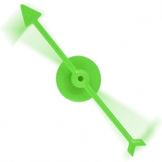 Roleta Spinner Seta - Verde Acessórios