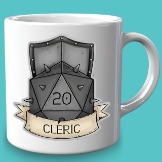 Caneca RPG - Clérigo