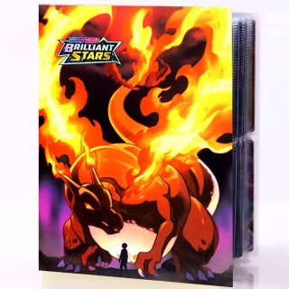 Mini Fichário de Cartas - Pokémon - Charizard e Gastly 