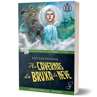 Livro-Jogo - As Cavernas da Bruxa da Neve Livros-Jogos