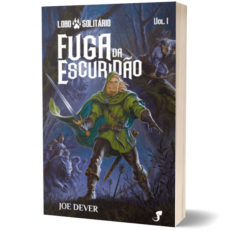 Livro-Jogo - Lobo Solitário - vol. 1 - Fuga da Escuridão