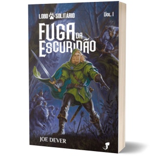Livro-Jogo - Lobo Solitário - vol. 1 - Fuga da Escuridão Livros de RPG