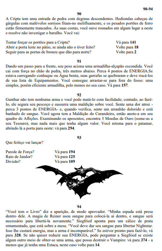 Livro-Jogo - A Cripta do Vampiro
