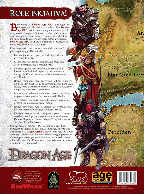 Dragon Age RPG - Livro Básico