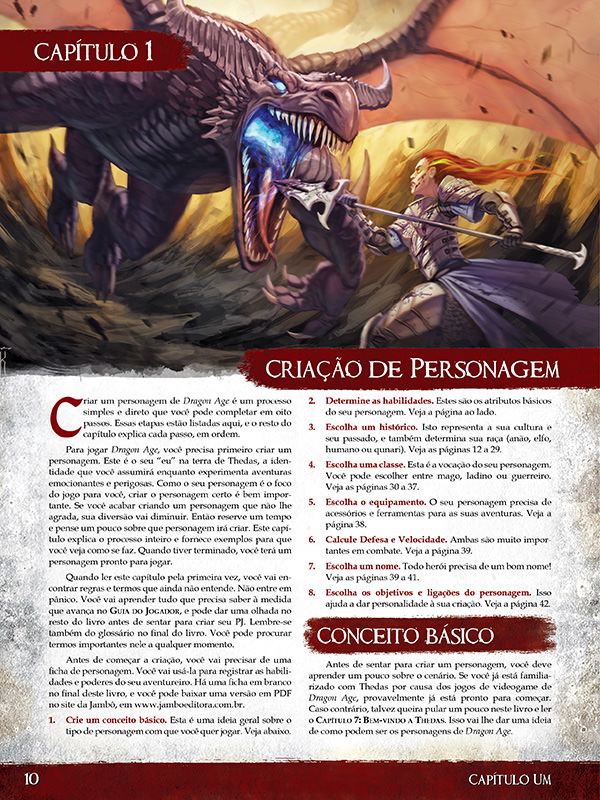 Tradução do Dragon Age RPG Set 3 Open Playtest #01