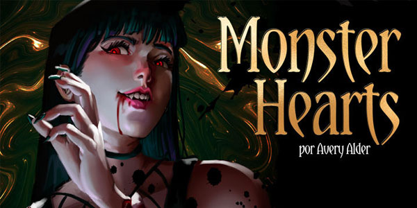 Monsterhearts 2ª edição dobra a meta no Catarse