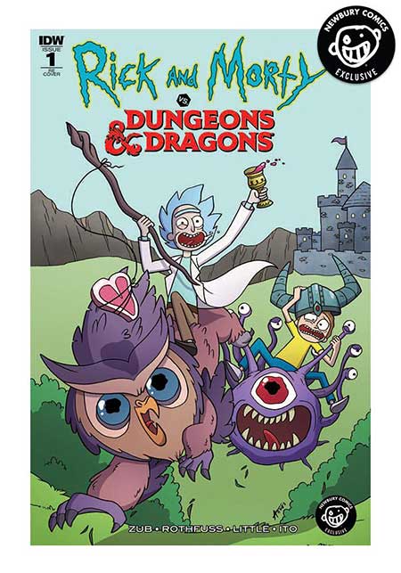 HQ com crossover de Rick & Morty e Dungeons & Dragons é lançado